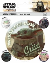 Star Wars: The Mandalorian (The Child) Vinyl Stickers - £2.92 GBP