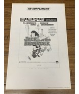 Jack And The Beanstalk 1976 Press Kit Movie Poster Original Rare CV JD - €46,61 EUR
