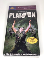 Platoon VHS 1986 Willem Defoe  Charlie Sheen BRAND NEW! SEALED From Oliv... - £9.43 GBP