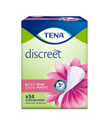 TENA DISCREET Incontinence Panty Liner mini magic 6x34 pieces - $101.00