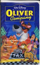 Oliver &amp; Company (1988) VINTAGE VHS Cassette Disney Masterpiece Clamshell - £11.72 GBP