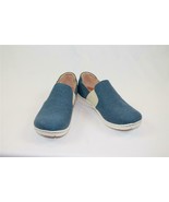 NIB b.o.c Big On Comfort Blue Canvas Slip On Flat W/ Tan Strip Sz 9 1/2 ... - $56.99