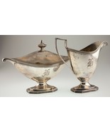 Gorham Sterling Silver Holloware Sugar and Creamer A9163 and A9164 - €858,30 EUR Gorham Sterling Silver Holloware Sugar and Creamer A9163 and A9164 - €858,30 EUR