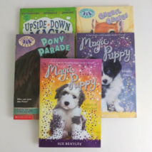 Lot Of 5 Children&#39;s Mixed Chapter Books About Animals/Pets Scholastic Paperbacks - £11.37 GBP