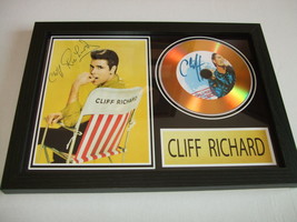 Cliff Richards Signed Gold Cd Disc 2 - £13.91 GBP