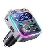 Wireless Car Bluetooth FM Transmitter 5.3 MP3 Player USB Car Charger Ada... - €11,07 EUR