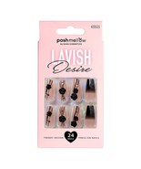 POSHMELLOW LAVISH DESIRE 24 NAILS GLUE INCLUDED - #65533 - €4,88 EUR