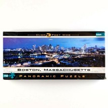 Puzzle Boston MA Panoramic Cityscape Buffalo Games 750 Piece Jigsaw