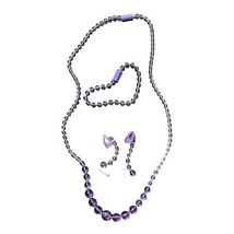 Game Part Piece Sleeping Beauty Pretty Pretty Princess Purple Jewelry Necklace + - $4.99