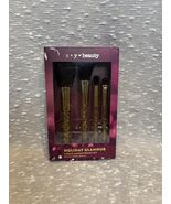 x + y Beauty Holiday Glamour 4 Piece Makeup Brush Set NEW - $16.76 CAD