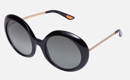 Christian Roth Sunglasses JACKIE 60 CRS 00001 Black w/Grey Double Gradient - $129.95