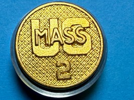 CIRCA 1926-1937, U.S. MASSACHUSETTS, 2nd REGIMENT, COLLAR DISK TYPE II, ... - $21.02 CAD