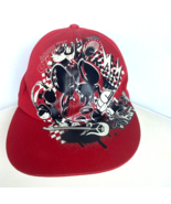 Disney Parks Mickey Mouse Rock Out Turn Up Volume Red Hat Cap Authentic ... - £15.77 GBP