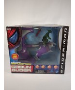 Vintage 2005 Toy Biz Marvel Spider-Man 2 Battle Attack Goblin Glider Veh... - £43.82 GBP