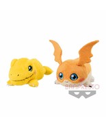 Digimon Adventure: Agumon &amp; Patamon Plush (2pc set) -27cm Winter Birthda... - $103.10 CAD