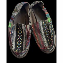 Womens Sanuk Donna Tribal Southwest Aztec Geo Slip On Loafers Shoes Size 7 - £21.95 GBP