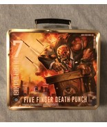 Five FInger Death Punch (FFDP) And Justice for None Metal Lunch Box Exlnt - £43.63 GBP