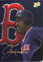 G) 1993 Leaf Studio MLB Baseball Trading Card - Andre Dawson - Red Sox #104 - £1.54 GBP