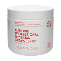 Mancine Soft Wax, Ultra Flexxx Brazilian Strawberry, 14 Oz.