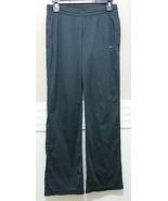 NIKE Athletic Dept Womens Pants Size Small 4-6 Grey White Blue Swoosh 35... - £16.11 GBP