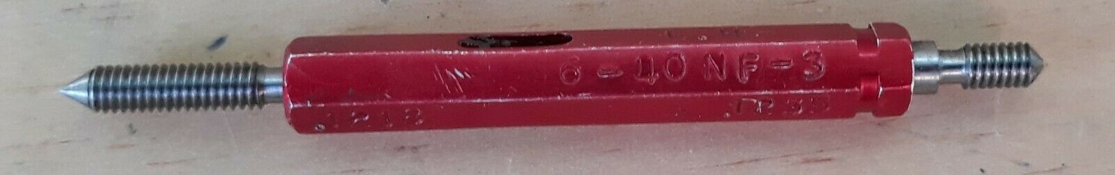Unbranded Thread Plug Gage 6-40 NF-3 Go Pd .1218 No Go .1235 - $14.99