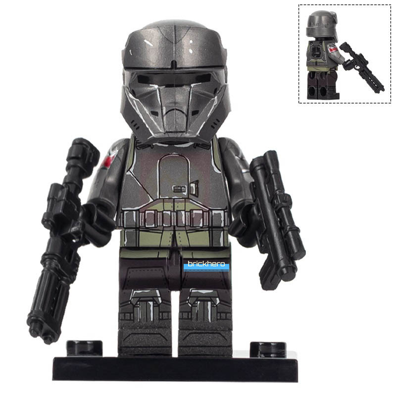 Juggernaut Pilot Star Wars Mandalorian Custom LEGO Minifigure Toy Gift - £2.25 GBP