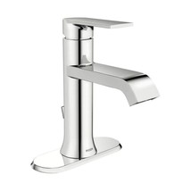 Moen Ws84760 Genta 1.2 GPM Single Hole Bathroom Faucet - Chrome - £93.83 GBP