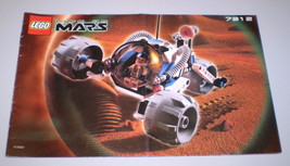 Used Lego Mars Mission INSTRUCTION BOOK ONLY # 7312  T3-Trike No Lego - $9.95