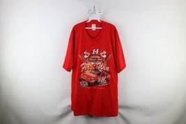 Vtg Y2K 2009 NASCAR Mens 3XL Spell Out Tony Stewart Racing Short Sleeve T-Shirt - £33.42 GBP