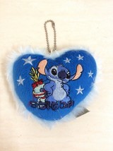 Disner Lilo Stitch Scrump Strap Keychain. Love Theme. Heart Shape. pretty, rare - £11.88 GBP