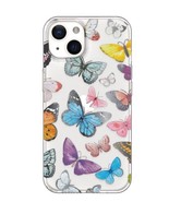 Protect Onn Phone Case For Iphone 14/13 Clear With Butterflies - $12.19