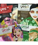 Yes to Face Mask Coconut Cucumber Tomatoes Grapefruit Mixed .33oz-.67oz ... - £9.15 GBP