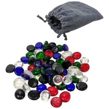 Round Gems Crystals Beads Counters For Cars Games MTG Multiple Colors  - £23.98 GBP