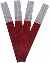 Blazer International B280RW Reflective Conspicuity Strips Red/White 4-Pack - $43.77