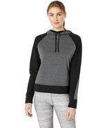 NWT Under Armour Infrared Slouchy Neck Hoodie Gray/Black XS 1324052 - $34.19 CAD