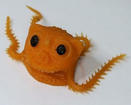 Rubber Uglies Orange Jiggler Monster Vintage Renee Dorothy Evelyn Bob 04118 - $24.70