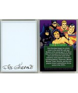 Dick Giordano SIGNED Signature Autograph Bio Art Card ~ JLA Batman Wonde... - £38.21 GBP