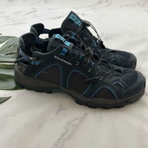 Salomon Mens Techamphibian 3 Water Shoes Size 10.5 Dark Blue Hiking Sandal - $48.50