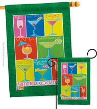 Summer Drinks - Impressions Decorative Flags Set S117027-BO - $57.97