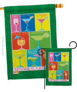 Summer Drinks - Impressions Decorative Flags Set S117027-BO - £46.33 GBP