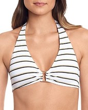 Lauren Ralph Lauren Womens Dylan Striped Ring Bikini Top - £17.87 GBP