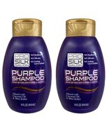 PRO SILK SALON Purple Shampoo With Coconut Oil &amp; Shea Buttler (2 EA 14 oz) - $401.67 MXN