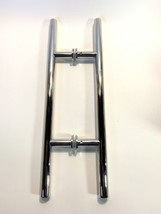 16” Glass Back To Back Shower Pull Door Handle H-Style Ladder Polished C... - $59.50