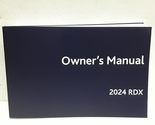 2024 Acura RDX Owners Manual [Paperback] Auto Manuals - $122.49