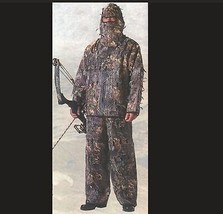 Commando by Jack Young Ghile Suit Woodland Camo Hunting 3 Pc Size Xl to 2X - $48.45