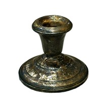 Sterling Silver Candle Holder 2053 Frank Whiting Weighted Reinforced 3 Inch VTG - £13.56 GBP