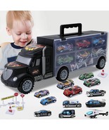 Toddler Toys for 3-4 Year Old Boys,Large Transport Cars Carrier Set Truc... - £15.32 GBP