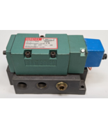 Numatics 554BA43AMT14X61 Pneumatic Solenoid Valve - 236-384B 24VDC Coil - $113.84