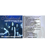 Nightwish Complete Discography 1997-2021 MP3 80 CD releases on 4x DVD Al... - £15.58 GBP