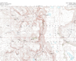 Rock Spring Table Quadrangle, Nevada 1965 Topo Map USGS 15 Minute Topogr... - £17.29 GBP